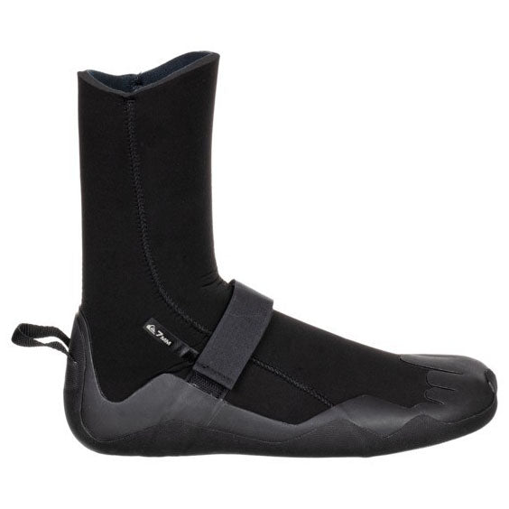 Quiksilver 7mm Sessions Round Toe Wetsuit Boots Black