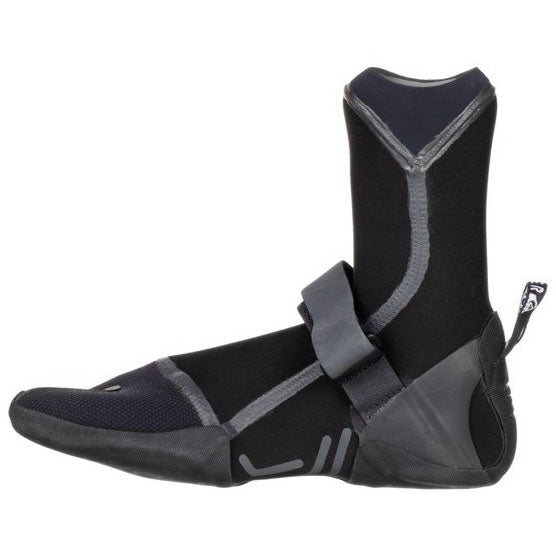 Quiksilver 5mm Marathon Sessions Split Toe Wetsuit Boots Black