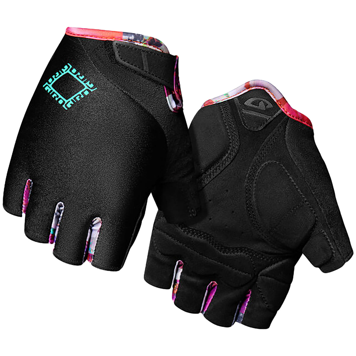 Giro Jag'ette Bike Gloves - Women's Black Datamosh