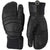 Hestra Fall Line 3-Finger Mittens Black