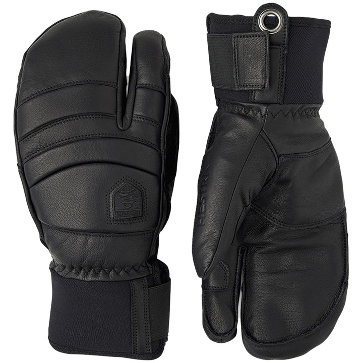 Hestra Fall Line 3-Finger Mittens Black