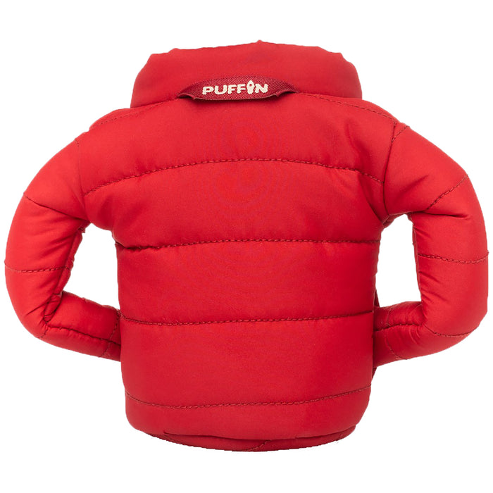 Puffin The Jacket Koozie Merlot/Tan