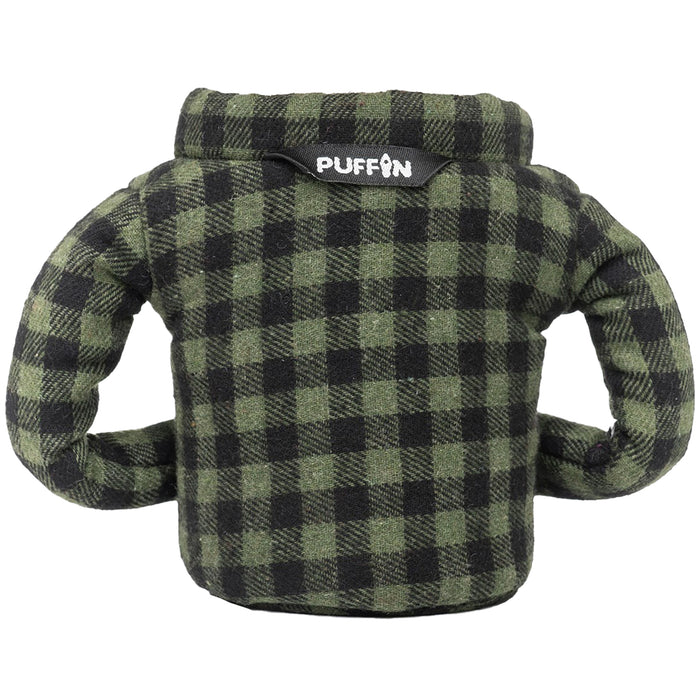 Puffin The Flannel Koozie Green