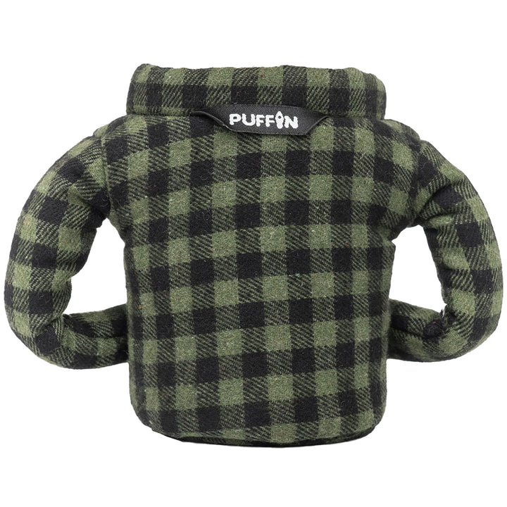 Puffin The Flannel Koozie Green