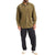 Brixton Porter Waffle Corduroy Long-Sleeve Shirt - Men's Military Olive