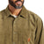 Brixton Porter Waffle Corduroy Long-Sleeve Shirt - Men's Military Olive