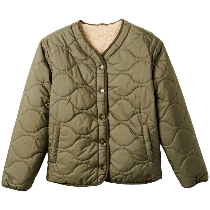 Brixton Sherpa Reversible Paddle Jacket - Women's Military Olive
