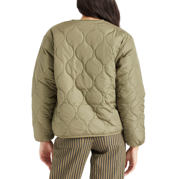 Brixton Sherpa Reversible Paddle Jacket - Women's Military Olive