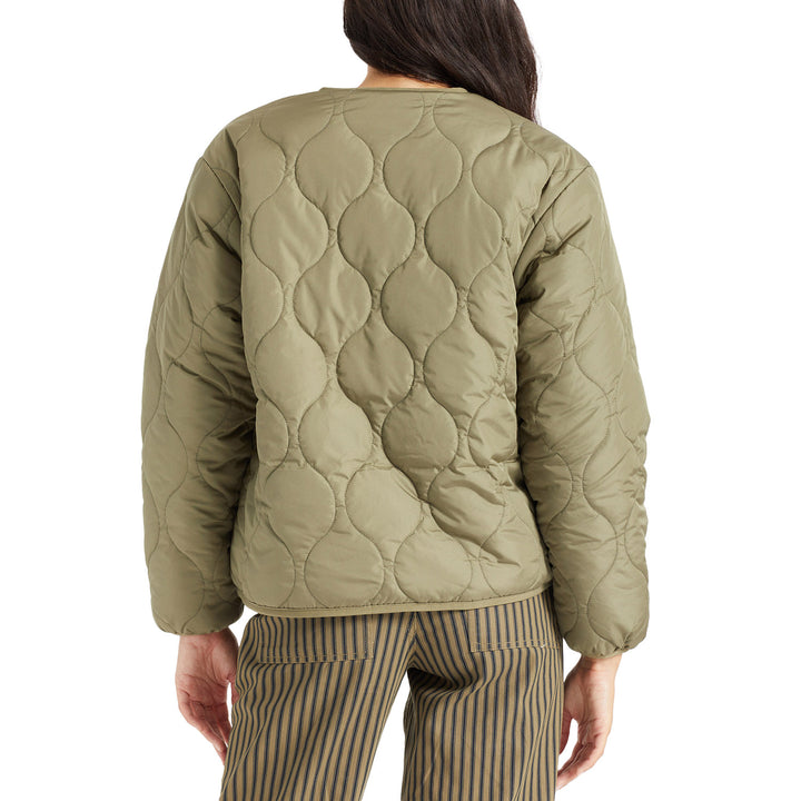 Brixton Sherpa Reversible Paddle Jacket - Women's Military Olive