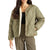 Brixton Sherpa Reversible Paddle Jacket - Women's Military Olive