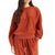 Brixton Weekender Blanket Crew Sweater - Women's Burnt Henna