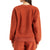 Brixton Weekender Blanket Crew Sweater - Women's Burnt Henna