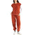 Brixton Weekender Blanket Muscle Crew Sweater - Women's Burnt Henna