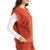 Brixton Weekender Blanket Muscle Crew Sweater - Women's Burnt Henna
