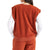 Brixton Weekender Blanket Muscle Crew Sweater - Women's Burnt Henna