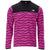 The North Face Printed TKA Glacier Crew - Men's Fuschia Pink Linear Mountains Print/TNF Black