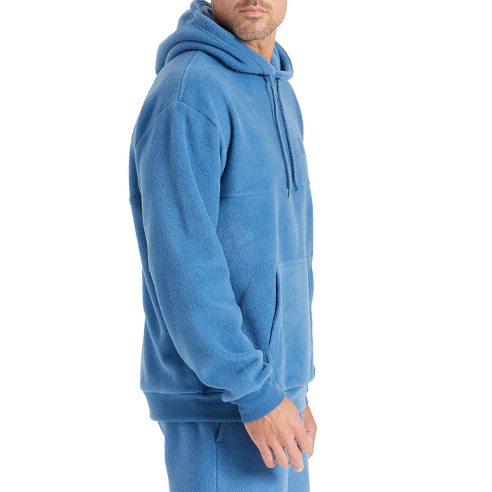 Brixton Blanket Fleece Hoodie - Men's Joe Blue
