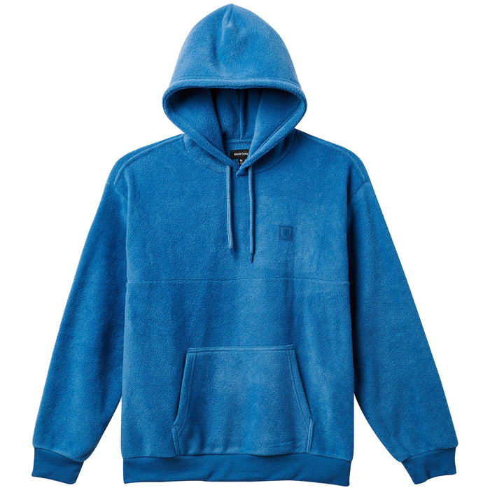 Brixton Blanket Fleece Hoodie - Men's Joe Blue