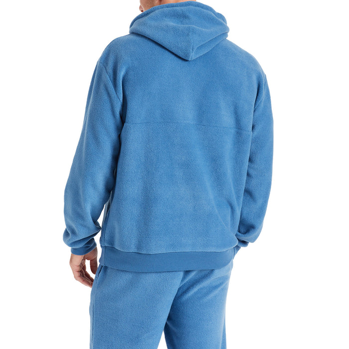 Brixton Blanket Fleece Hoodie - Men's Joe Blue