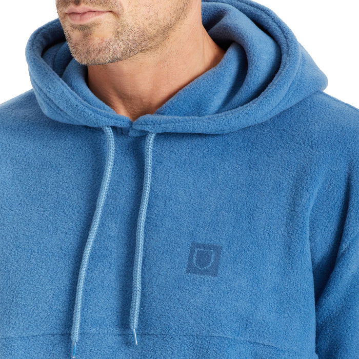 Brixton Blanket Fleece Hoodie - Men's Joe Blue