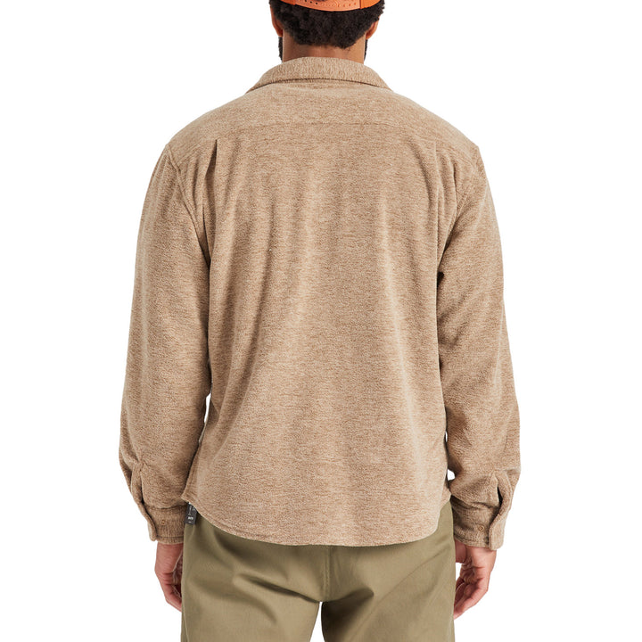 Brixton Bowery Arctic Stretch Long-Sleeve Flannel - Men's Oatmeal