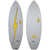 JJF by Pyzel Nathan Florence Pod Racer Surfboard Grey w/Yellow Bolt
