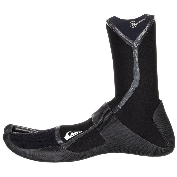 Quiksilver 3mm Marathon Sessions Split Toe Wetsuit Boots Black