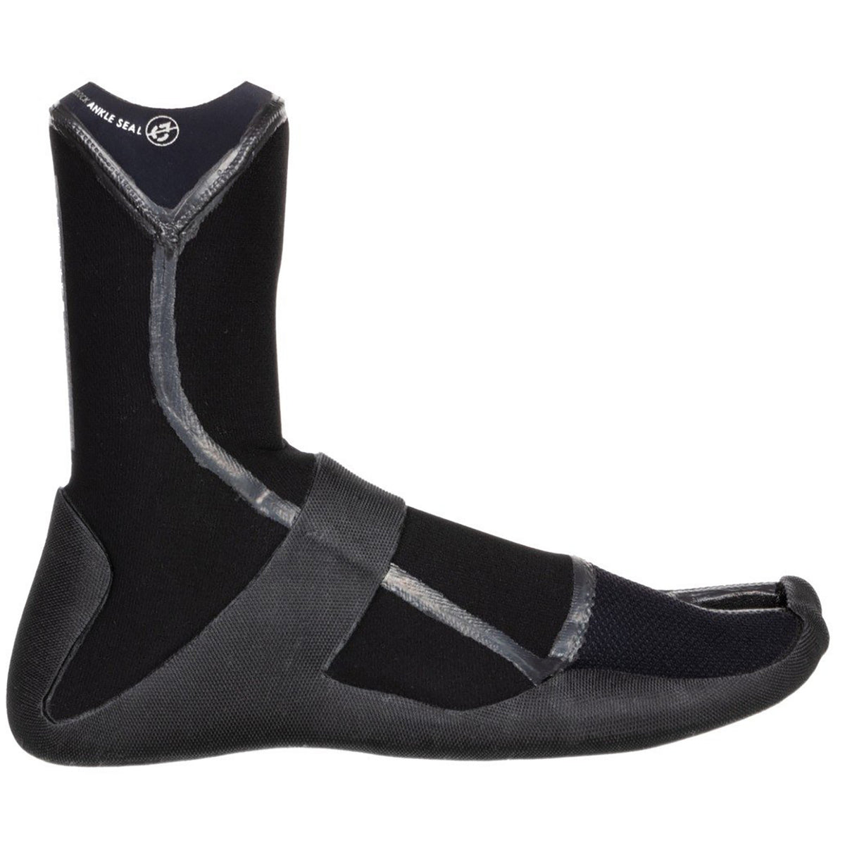 Quiksilver 3mm Marathon Sessions Split Toe Wetsuit Boots Black