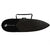 Creatures of Leisure Shortboard Icon Lite Surfboard Bag Black Silver