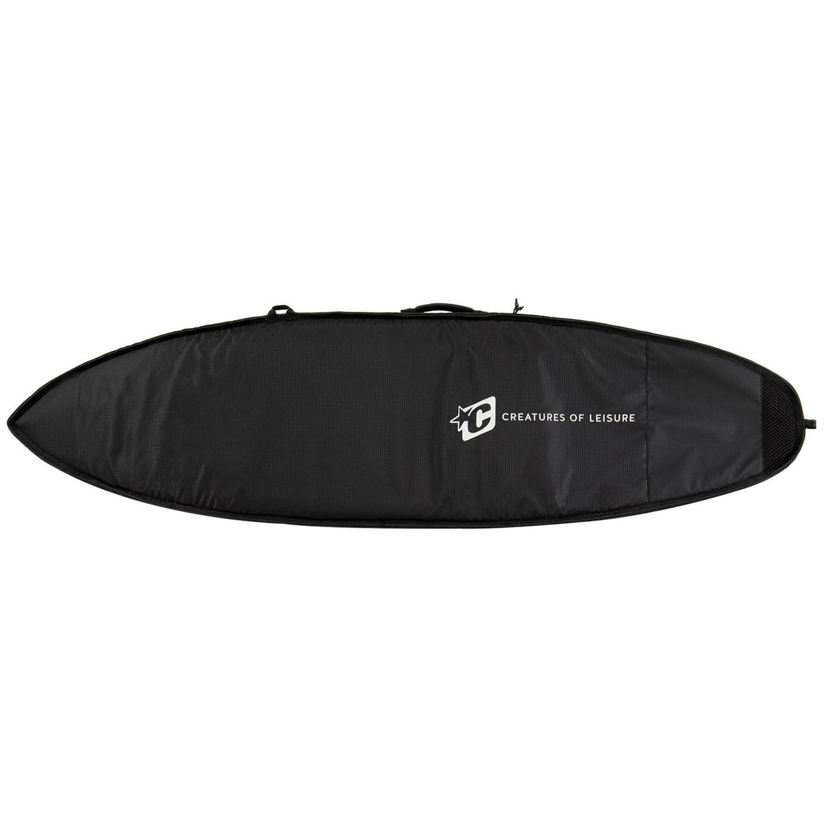Creatures of Leisure Shortboard Day Use Surfboard Bag Black Silver