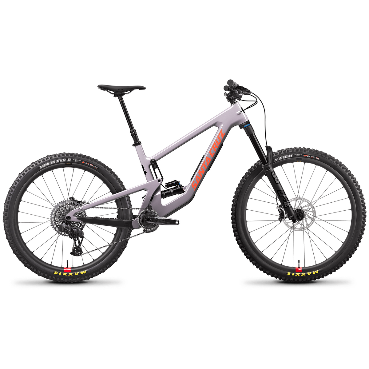 Santa Cruz Bicycles Nomad C GX AXS Reserve Complete Mountain Bike 2023 Gloss Gypsum
