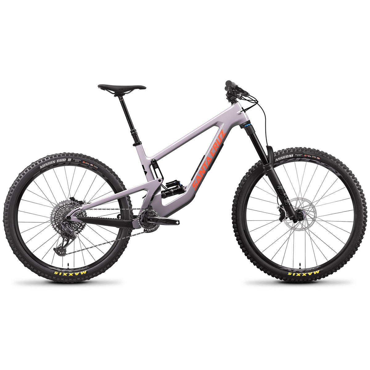 Santa Cruz Bicycles Nomad C S Complete Mountain Bike 2023 Gloss Gypsum
