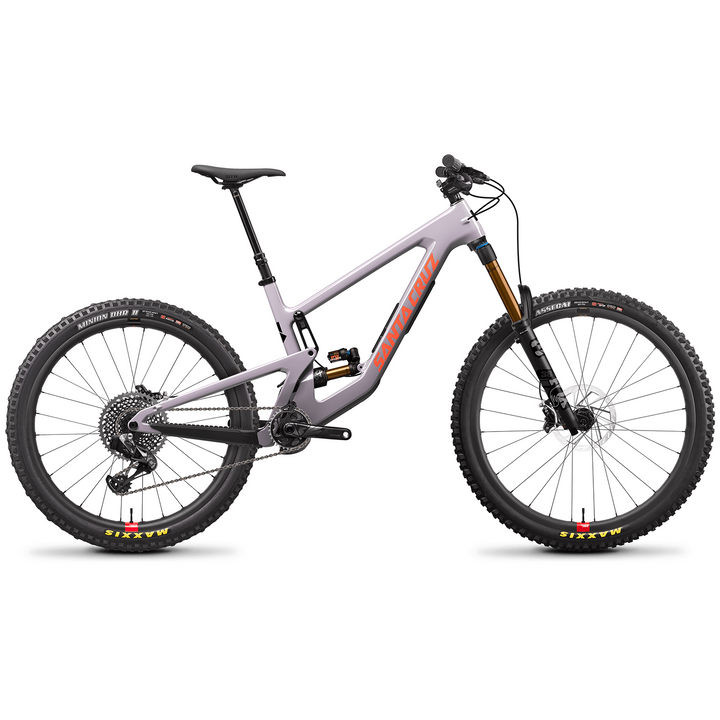 Santa Cruz Bicycles Nomad CC X01 AXS Reserve Complete Mountain Bike 2023 Gloss Gypsum