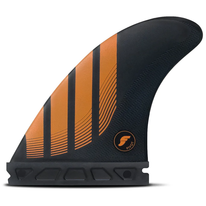 Futures P6 Alpha Medium Tri Fin Set Carbon/Orange