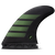 Futures F8 Alpha Large Tri Fin Set Carbon/Olive