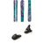 Atomic Bent Chetler Mini Skis + Marker Free 7 Ski Bindings - Kids'