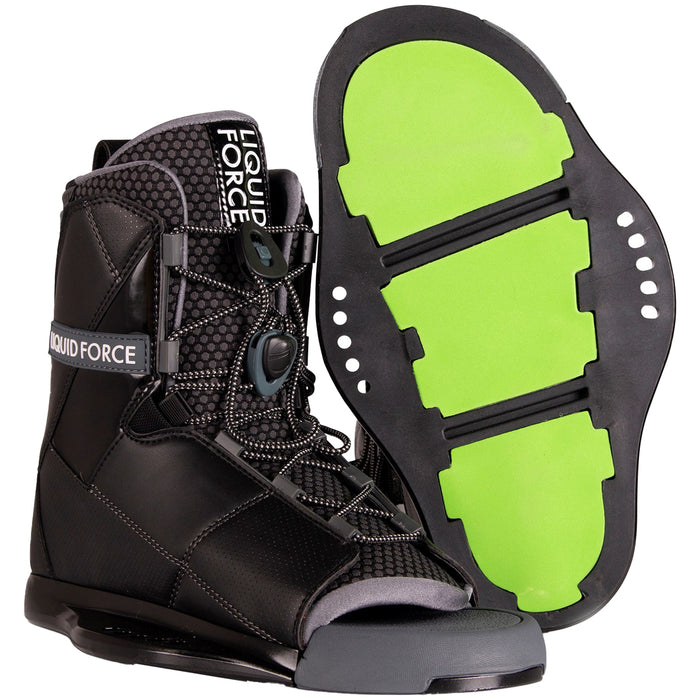 Liquid Force Transit Wakeboard Bindings 2021 Black