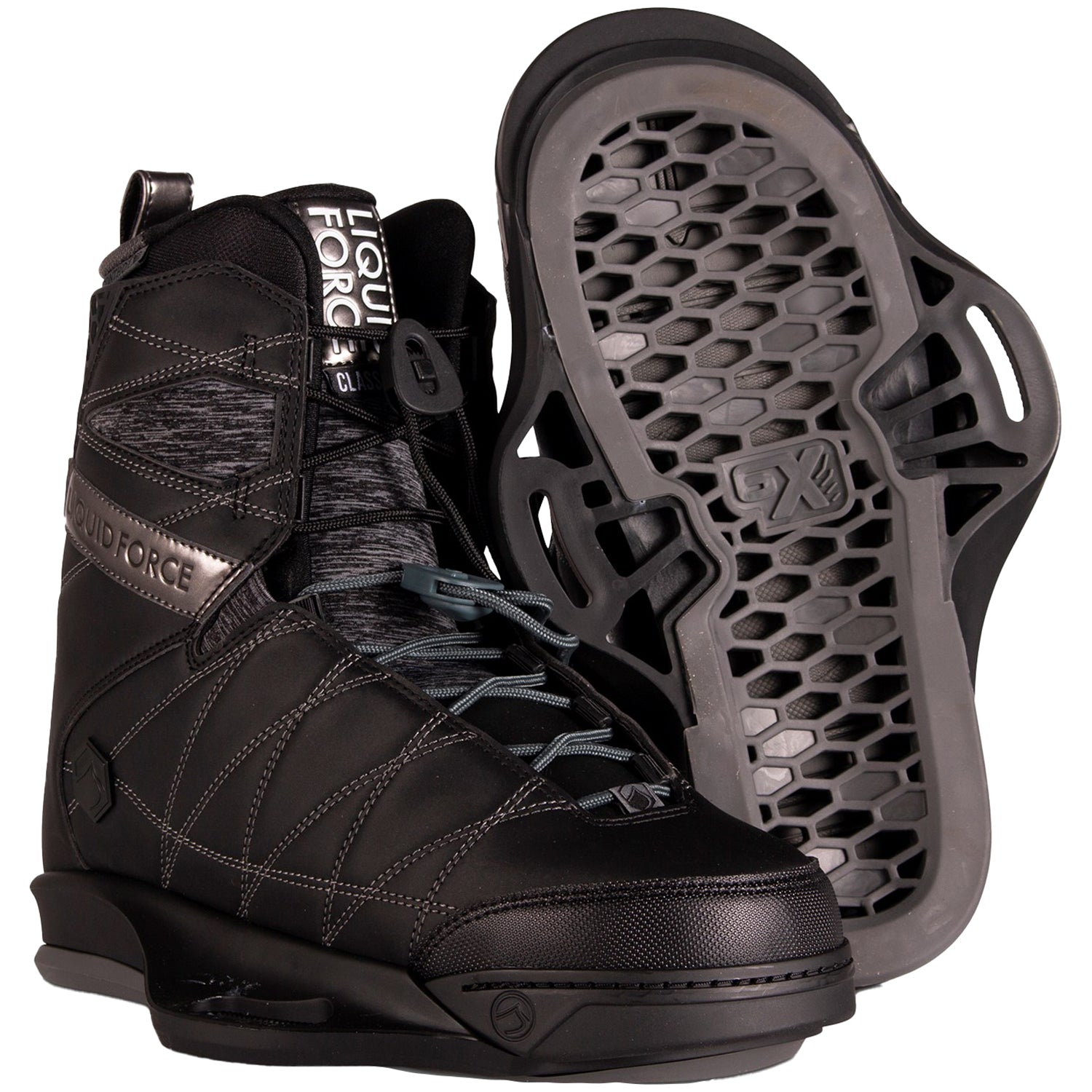 Liquid Force CLASSIC 6X ビンディング ウェイクボード Liquid Force Classic 6X Wakeboard Bindings 2025 – evo