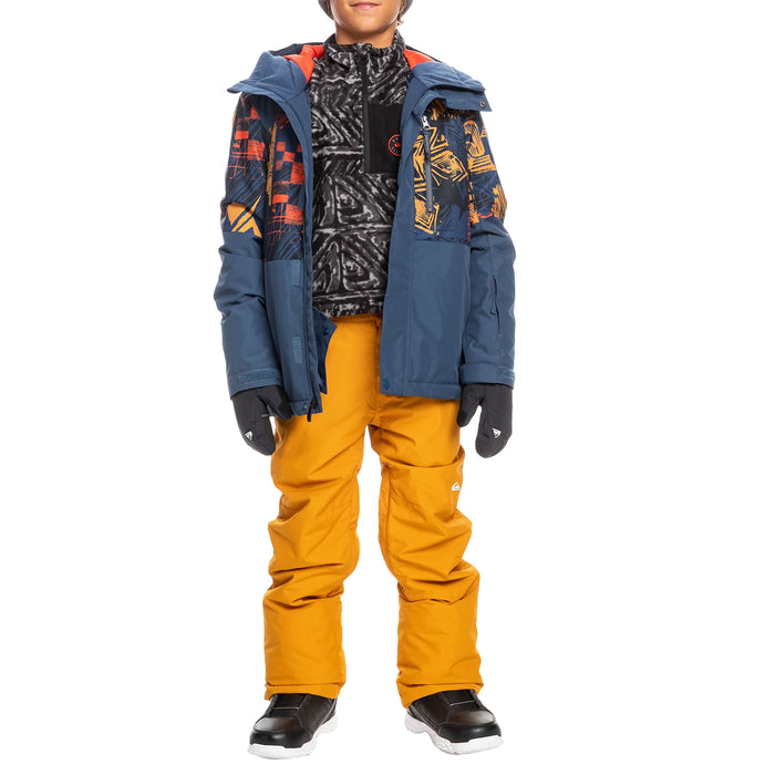 Quiksilver Estate Pants - Boys' Buckthorn Brown