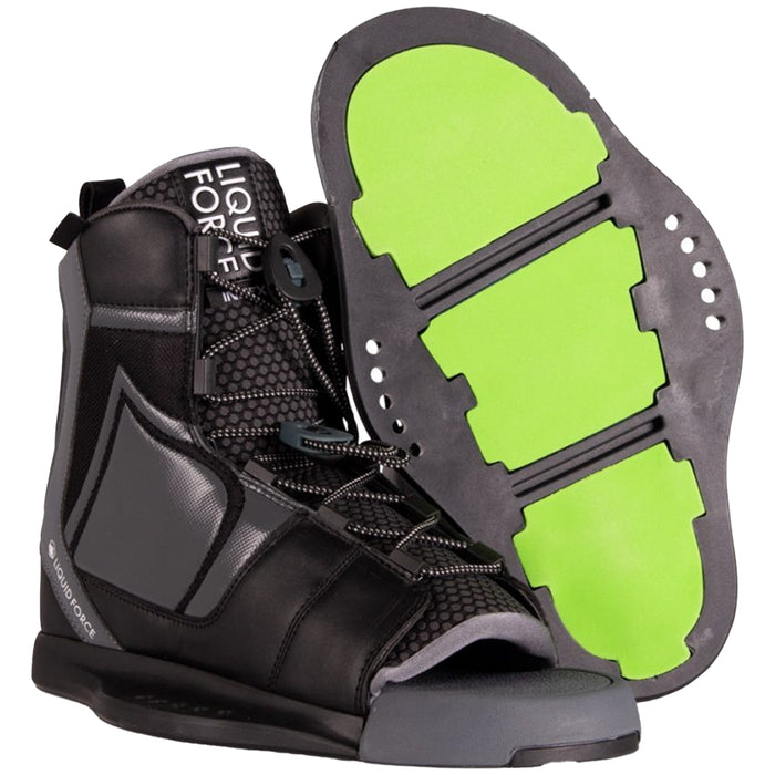 Liquid Force Index Wakeboard Bindings 2021 Black/Gray