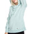 Volcom Walk It Out High Neck Pullover Hoodie - Women's Stone Blue