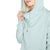 Volcom Walk It Out High Neck Pullover Hoodie - Women's Stone Blue