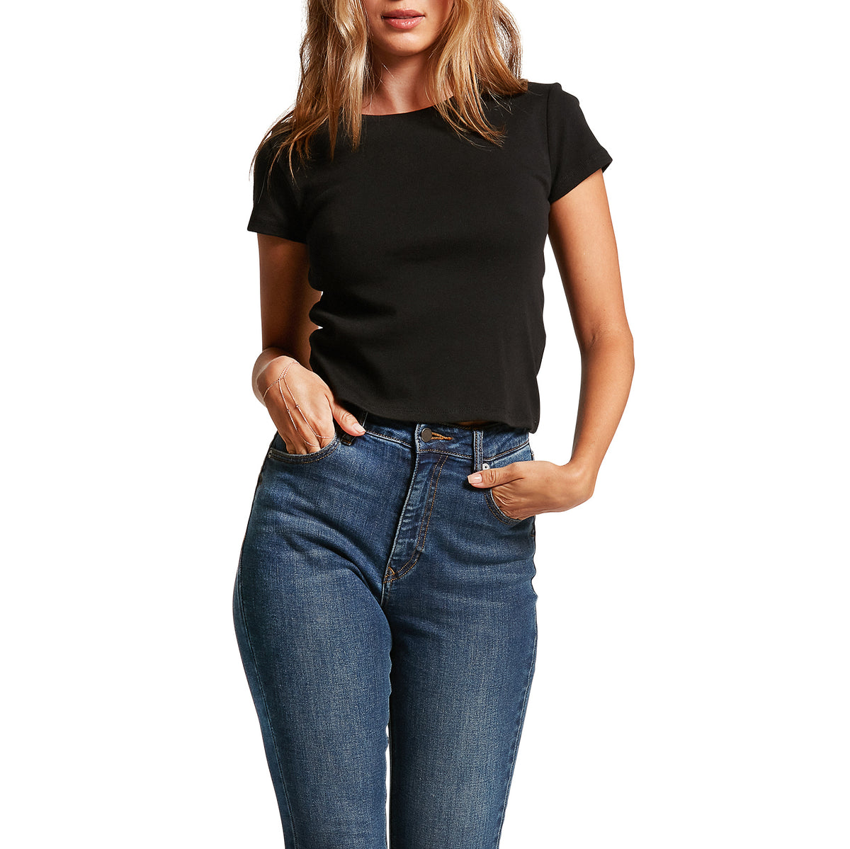Volcom One Of Each Baby T-Shirt - Women's Black