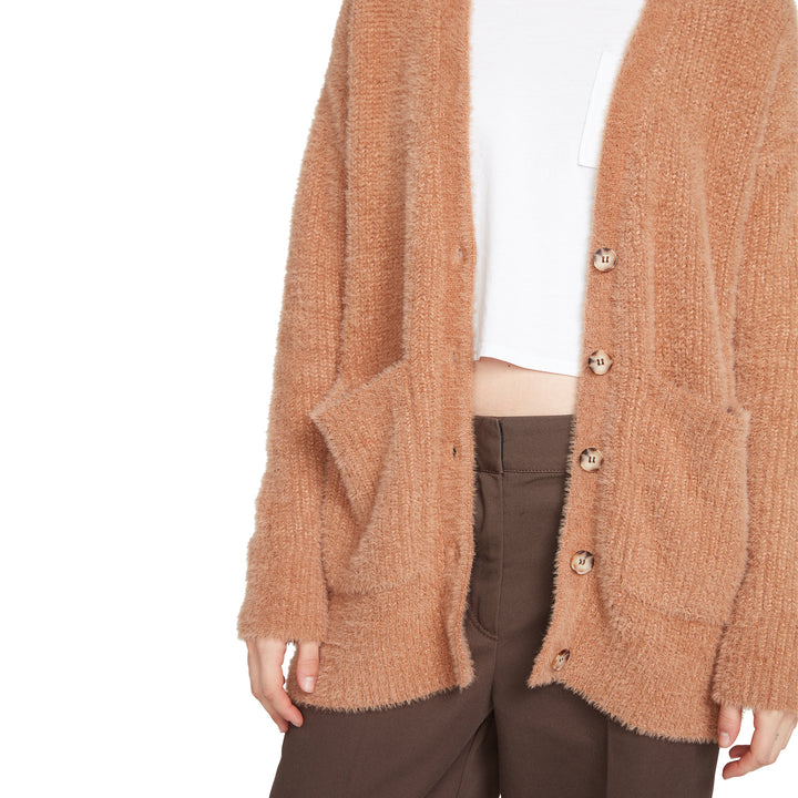 Volcom Stones Up Cardigan - Women's Vintage Brown