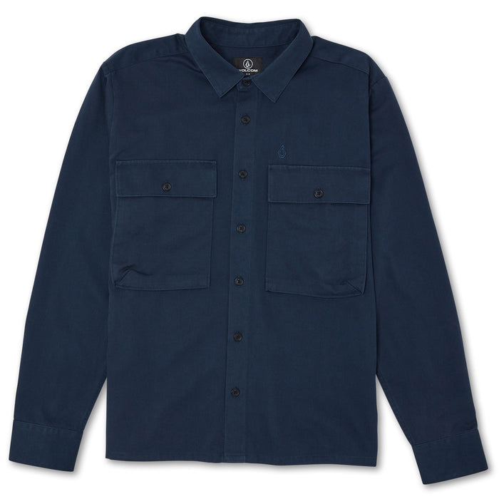 Volcom Louie Lopez Workshirt Long-Sleeve Shirt - Men's Navy