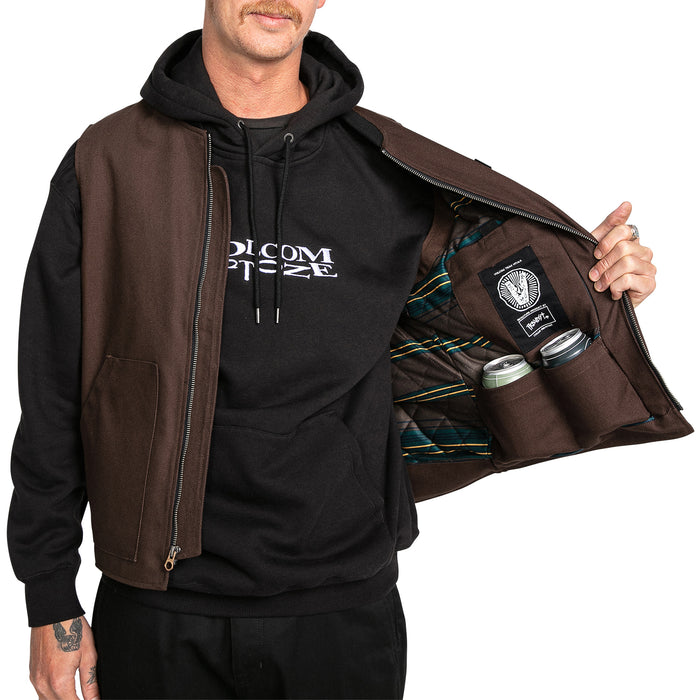Volcom Skate Vitals C Provost Vest - Men's Dark Brown