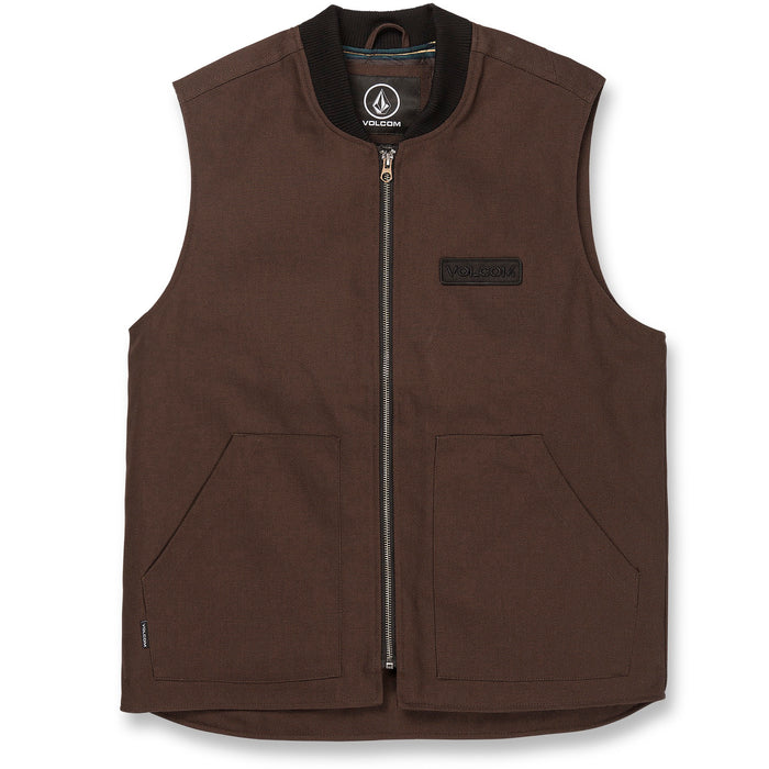 Volcom Skate Vitals C Provost Vest - Men's Dark Brown