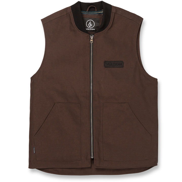 Volcom Skate Vitals C Provost Vest - Men's Dark Brown
