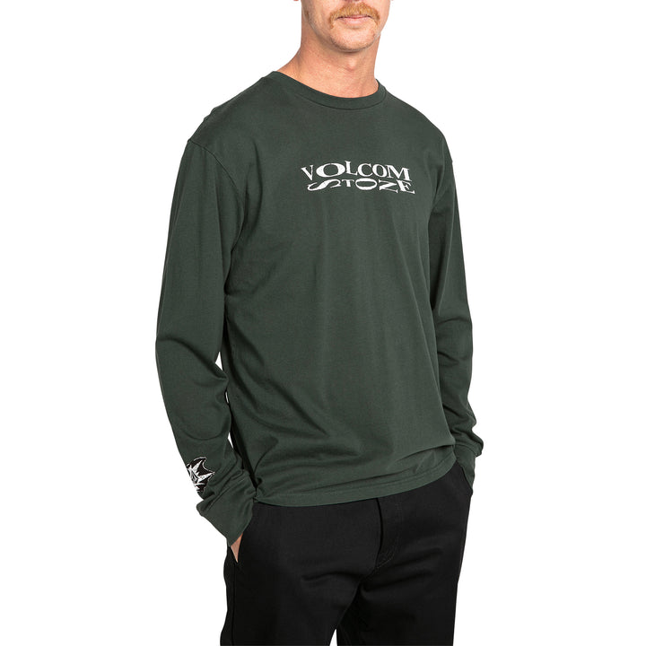 Volcom Skate Vitals Long-Sleeve T-Shirt - Men's Cedar Green