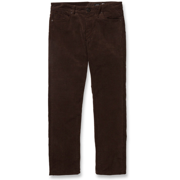 Volcom Solver 5 Pocket Corduroy Pants - Men's Dark Brown